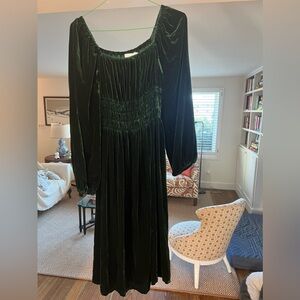 Hill house home velvet dress